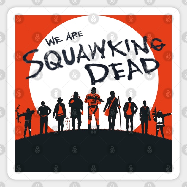 TWDSeason11 ART Sticker by SQUAWKING DEAD